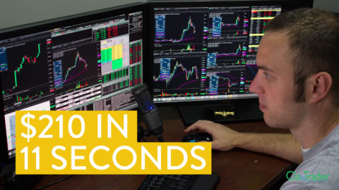 [LIVE] Day Trading | $210 in 11 Seconds (I Love The Stock Market!)