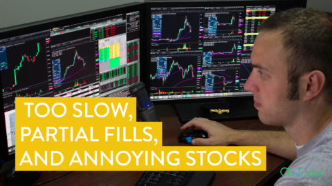 [LIVE] Day Trading | Too Slow, Partial Fills and Annoying Stocks (the life of a day trader...)