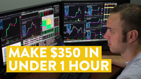 [LIVE] Day Trading | How to Make $350 in Under 1 Hour...