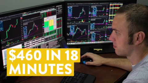[LIVE] Day Trading | I Made $460 in 18 Minutes (Here's How)
