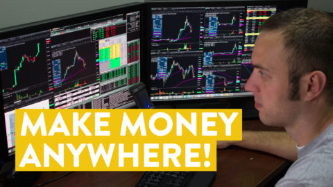 [LIVE] Day Trading | Make Money Anywhere! (side hustle idea)