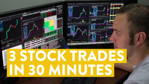 [LIVE] Day Trading | 3 Stock Trades in 30 Minutes (Weekend Withdrawal)