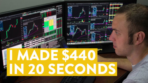 [LIVE] Day Trading | I Made $440 in 20 Seconds (seriously!)