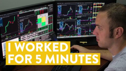 [LIVE] Day Trading | I Worked for 5 Minutes (here's the results...)