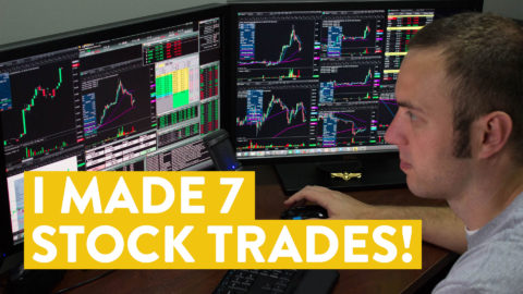 [LIVE] Day Trading | I Made 7 Stock Trades! (but did i make money?)