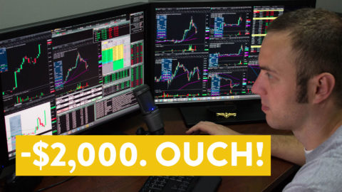 [LIVE] Day Trading | -$2,000. Ouch! (how to NOT day trade)