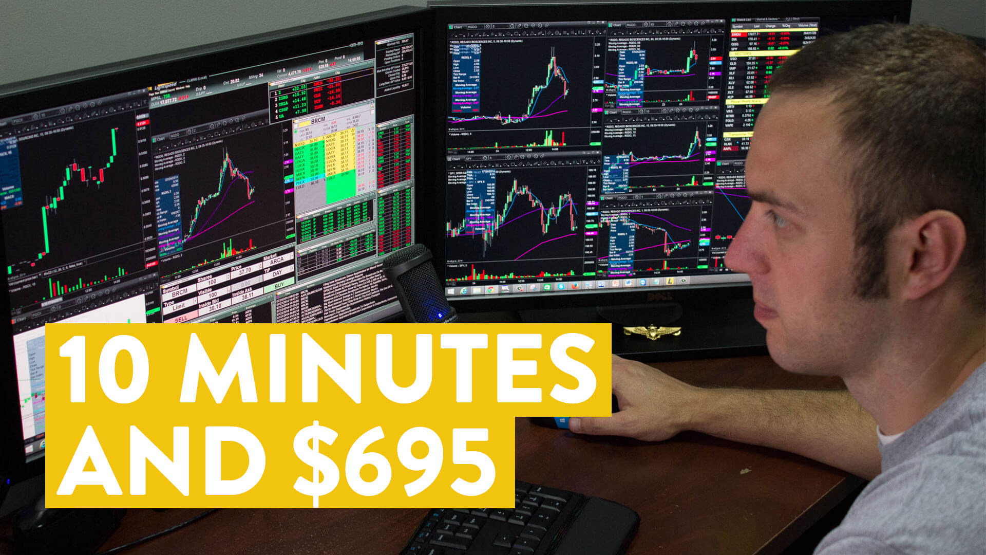 live-day-trading-10-minutes-and-695-using-options