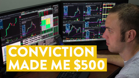 [LIVE] Day Trading | Conviction Made Me $500... (be confident!)