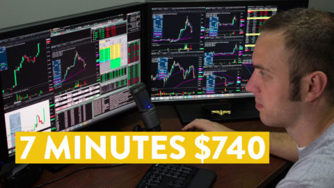 [LIVE] Day Trading | The 7 Minute, $740, "Work Day"