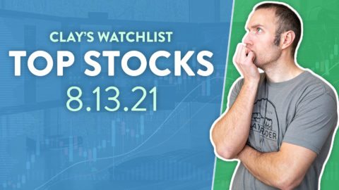 Top 10 Stocks For August 13, 2021 ( $PLTR, $CLOV, $AMC, and more! )