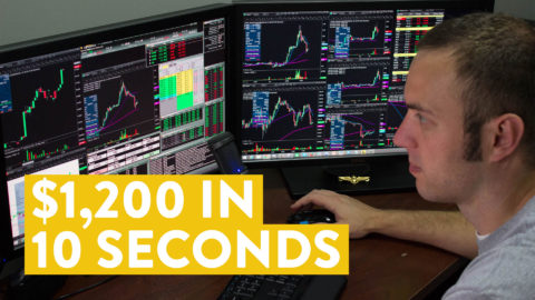[LIVE] Day Trading | How I Made $1,200 in 10 Seconds