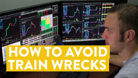 [LIVE] Day Trading | How to Avoid Train Wrecks... (yikes!)
