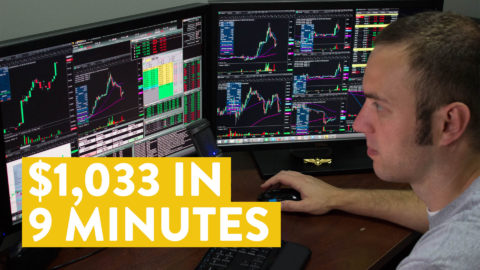 [LIVE] Day Trading | How I Made $1,033 in 9 Minutes