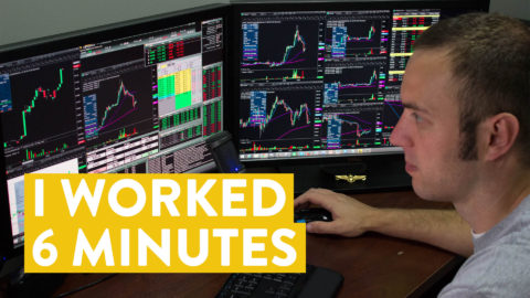 [LIVE] Day Trading | I Worked 6 Minutes (and made $675!)