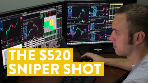 [LIVE] Day Trading | The $520 Sniper Shot