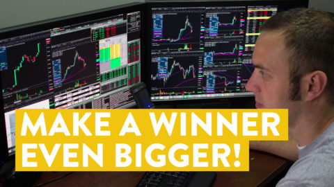 [LIVE] Day Trading | How to Make a Winning Trade Even BIGGER!