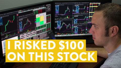 [LIVE] Day Trading | I Risked $100 on this Stock. The Results...