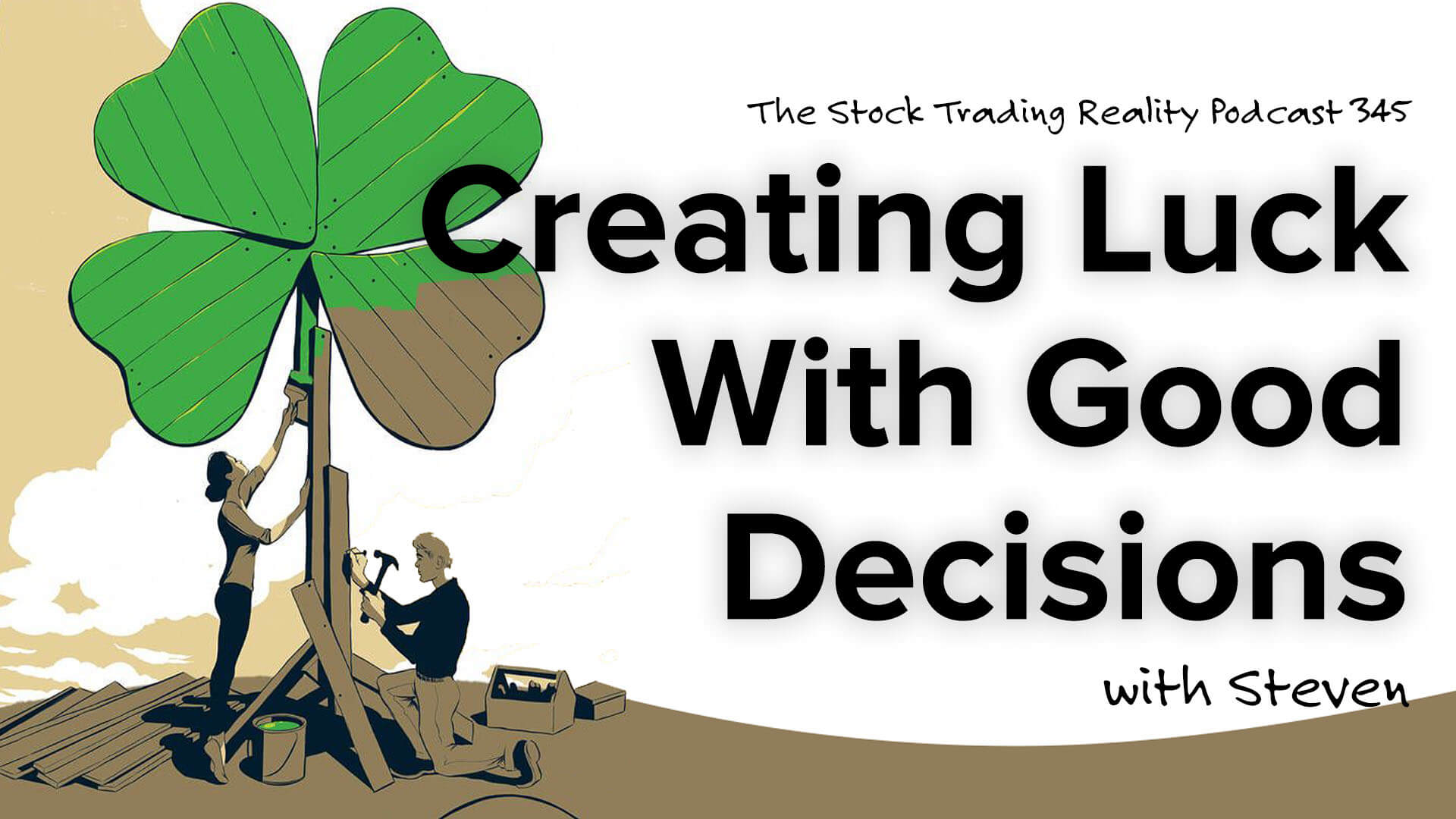 I suppose it's a pet peeve of mine. But I really can't stand it when people who are making good decisions use the word "luckily" or "luck". No! It's NOT "luck", it's you taking action and doing something with good decisions that is the cause. We have a great example of that in this episode with community member Steve. I found him very motivating in regards to "let me do what I gotta do to make things happen", part of which included willing to move to Alaska for work! How crazy is that? Steve has been on a trading journey that, like many, has included several ups and downs. The big difference with Steve though is he looks in the mirror and points at himself. By doing so, he's been able to identify key problems and then make the proper choices in order to correct the problem. Steve is one of those, "I have no excuse" kind of people, so if that sounds like the type of person you want to be surrounded with, then you'll love this interview. Let's get to it!
