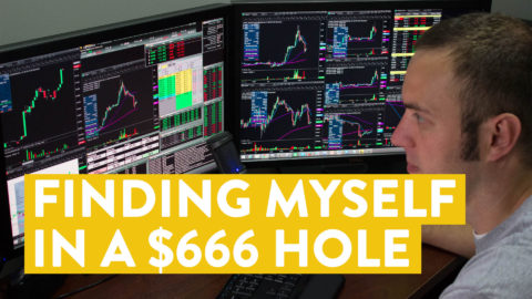 [LIVE] Day Trading | Finding Myself in a $666 Hole...