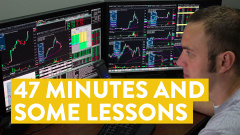 [LIVE] Day Trading | 47 Minutes and Some Valuable Lessons