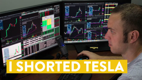 I Shorted Tesla Stock 3 Times in Only 25 Minutes ($TSLA)