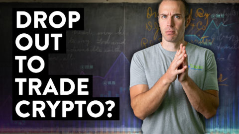 Should I Drop Out of School to Become a Day Trader in Cryptocurrency?