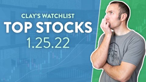 Top 10 Stocks For January 25, 2022 ( $SPY, $QQQ, $AMC, and more! )