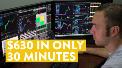 [LIVE] Day Trading | $630 in Only 30 Minutes “Working” Online...