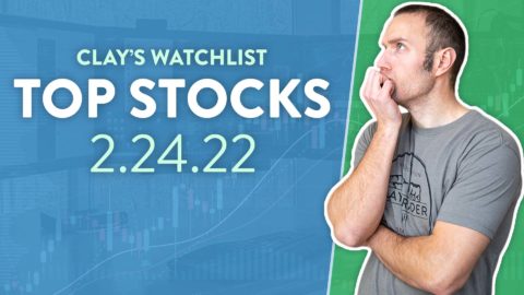 Top 10 Stocks For February 24, 2022 ( $IMPP, $PLTR, $AMC, and more! )