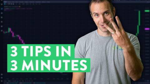 My Top 3 Tips in Under 3 Minutes to Get Started Day Trading