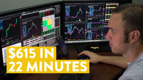 [LIVE] Day Trading | Making $615 in 22 Minutes