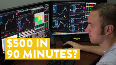 [LIVE] Day Trading | Could I Make $500 in 90 Minutes?