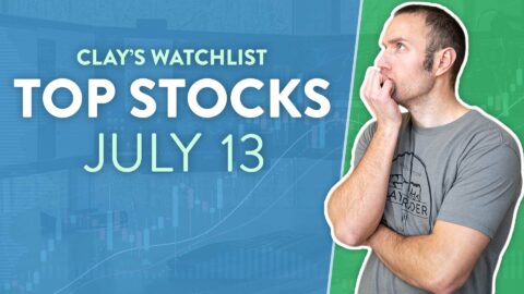 Top 10 Stocks For July 13, 2022 ( $GOEV, $AMC, $ENDP, and more! )