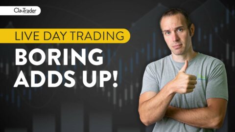 [LIVE] Day Trading | “Boring” Adds Up Nicely