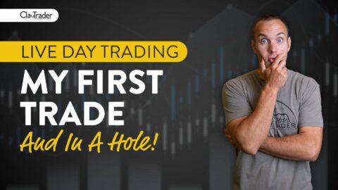 [LIVE] Day Trading | First Trade (and in a hole!)