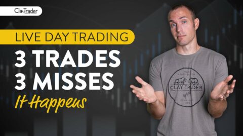 [LIVE] Day Trading | 3 Day Trades. 3 Misses… it happens!