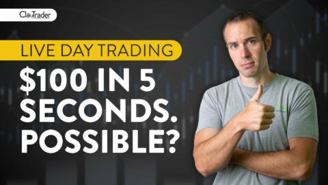 [LIVE] Day Trading | $100 in 5 Seconds. Possible? Yup!