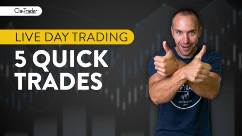 [LIVE] Day Trading | 5 QUICK Trades in 90 Minutes