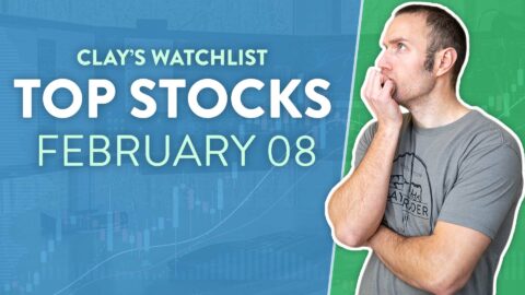 Top 10 Stocks For February 08, 2024 ( $PLTR, $HOLO, $SNAP, and more! )