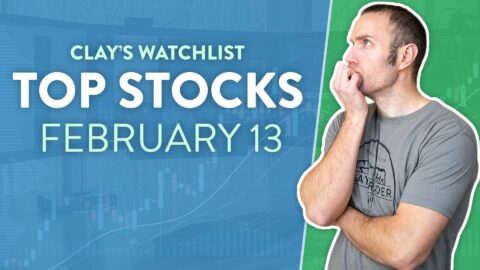Top 10 Stocks For February 13, 2024 ( $BMR, $ARM, $SOXS, and more! )