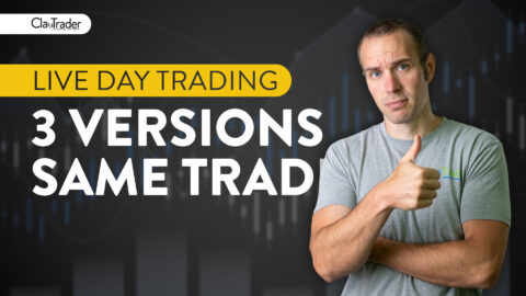 [LIVE] Day Trading | 3 Versions of the Same Trade