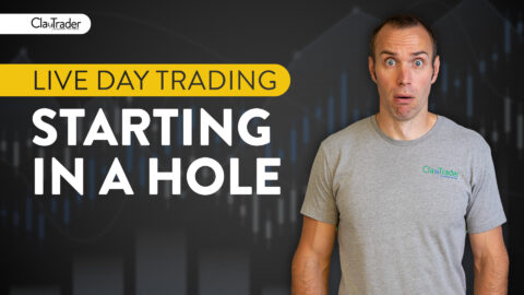 [LIVE] Day Trading | 1st Trade Put Me in a Hole