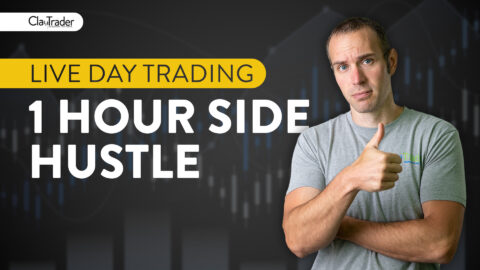 [LIVE] Day Trading | 1 Hour Side Hustle. Worth It?