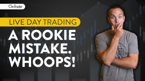 [LIVE] Day Trading | A Rookie Mistake. Whoops!