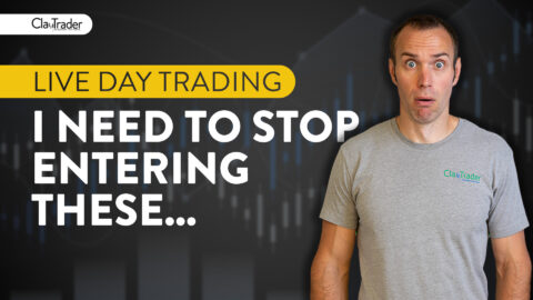 [LIVE] Day Trading | I Need to STOP Entering These…