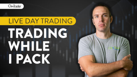 [LIVE] Day Trading | Trading While I Pack