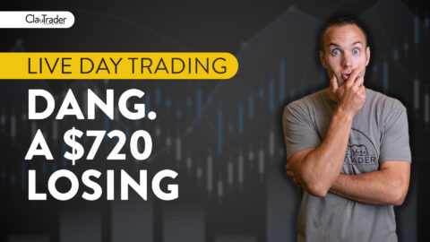 [LIVE] Day Trading | Dang. A $720 Losing Trade!