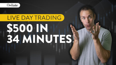 [LIVE] Day Trading | How I Made $500 in 34 Minutes!