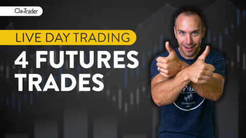 [LIVE] Day Trading | 4 Futures Trades with Prop Firm!