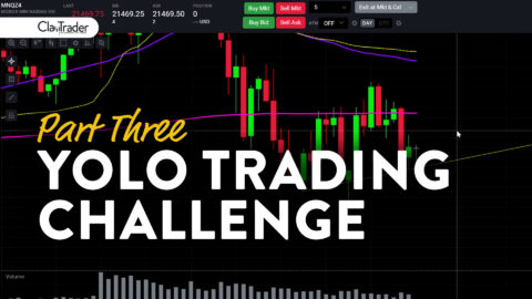 I YOLO’d!…1 Trade, Max Size 12 NQ Contracts.. (part 3 prop firm challenge)